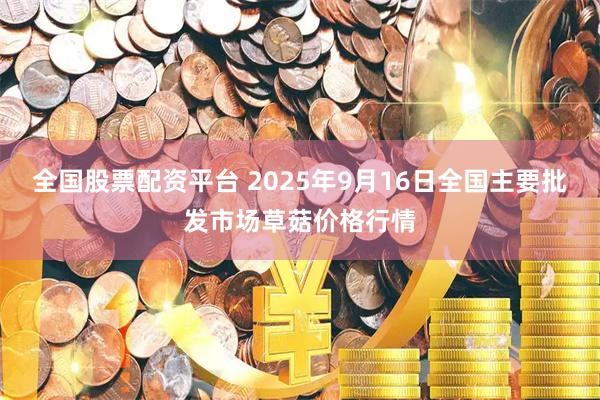 全国股票配资平台 2025年9月16日全国主要批发市场草菇价格行情