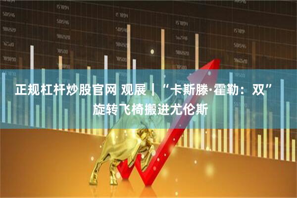 正规杠杆炒股官网 观展|“卡斯滕·霍勒:双” 旋转飞椅搬进尤伦斯